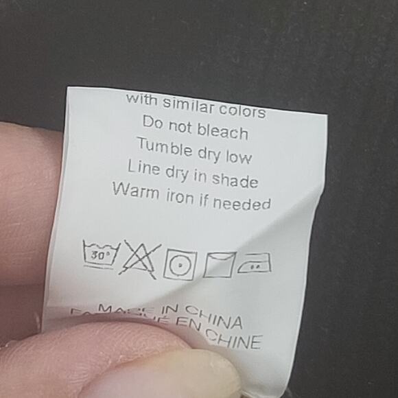 Nordic Fair Isle womens turtleneck sweater dress Size small black office Cozy - Picture 7 of 8